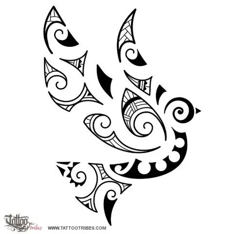 Maori style dove