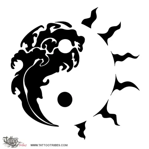 Tribal Yin Yang