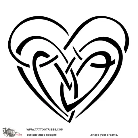 Double infinity heart