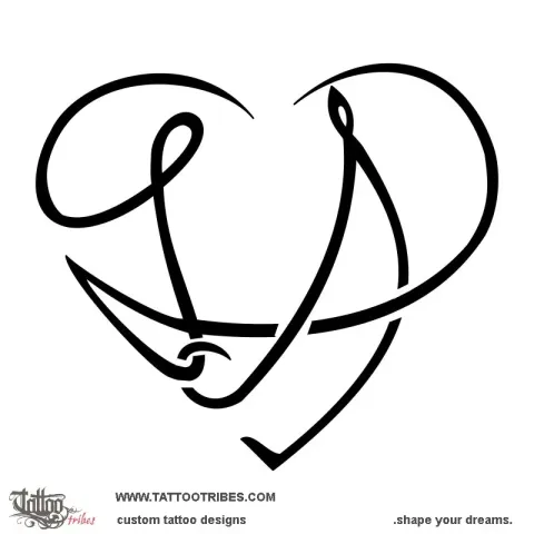 L+A heart