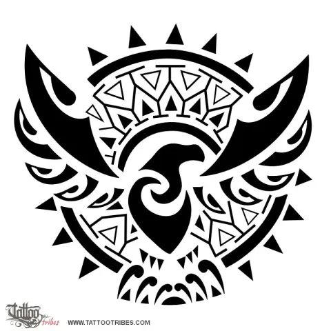 Sun and eagle