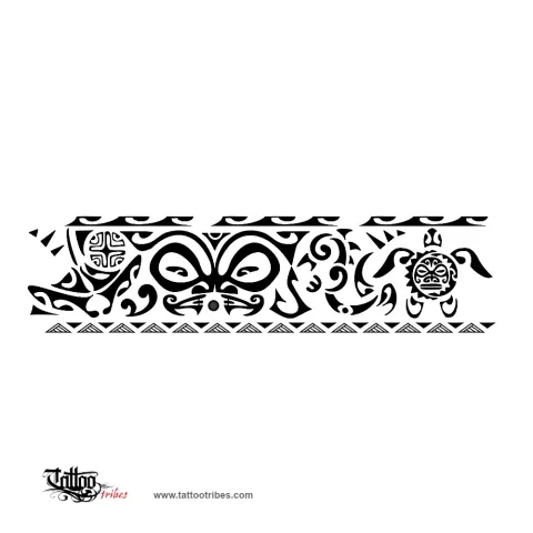 Polynesian ankle-band