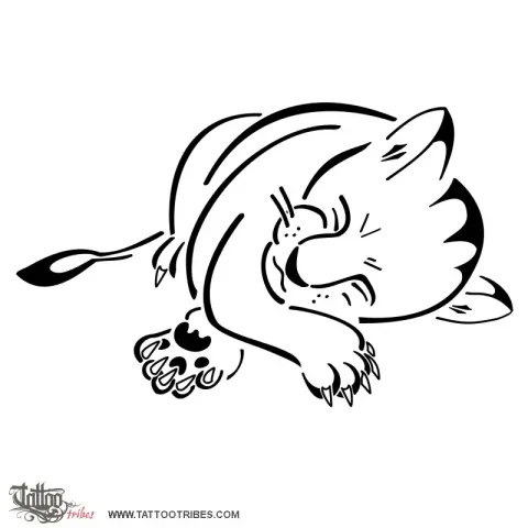Lion cub