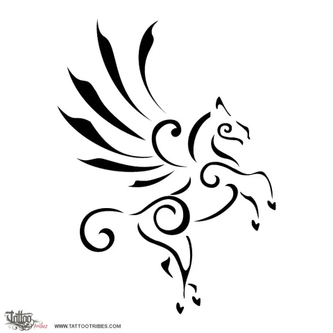 Stylized Pegasus