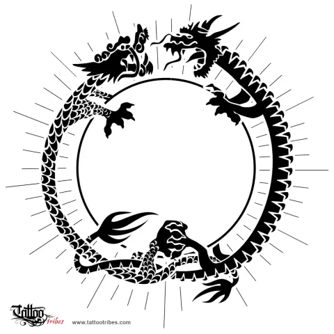 Sun and dragons