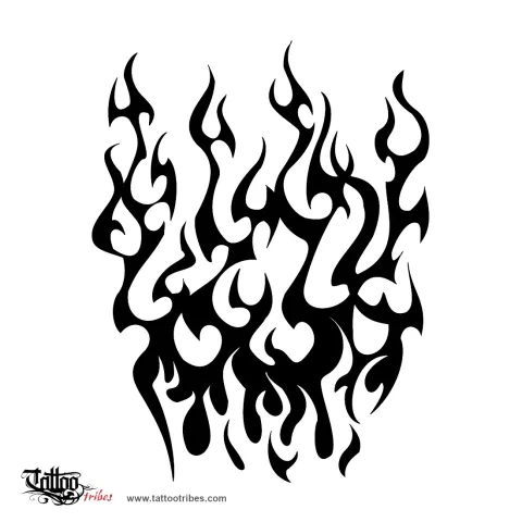 Tribal flames