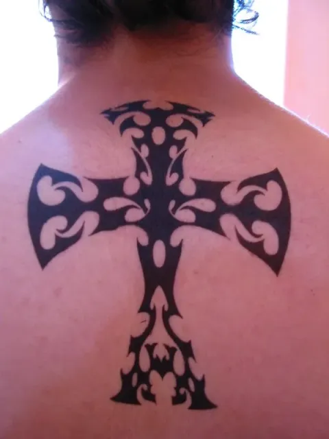 Boo Gee - Tribal cross