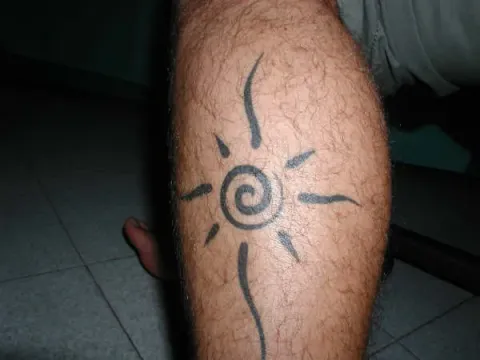 Davide - sole con spirale