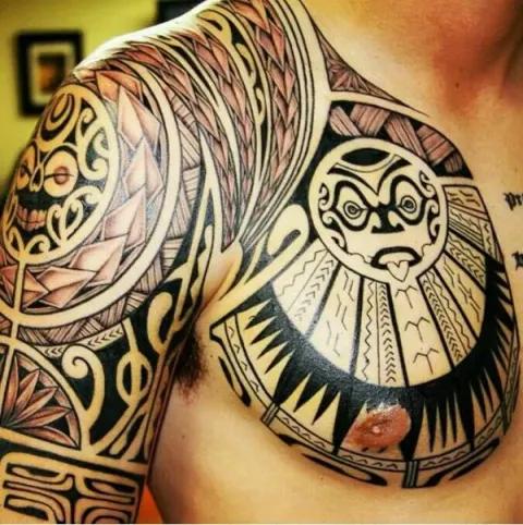 Guest - Polynesian chest and arm