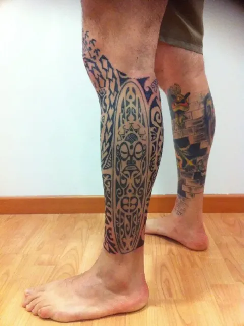 Mario - Polynesian leg